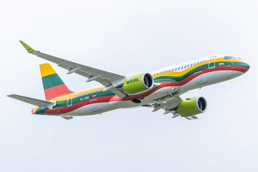 „airBaltic“ susisiekimą su Baltijos šalimis sieks išlaikyti ir žiemą