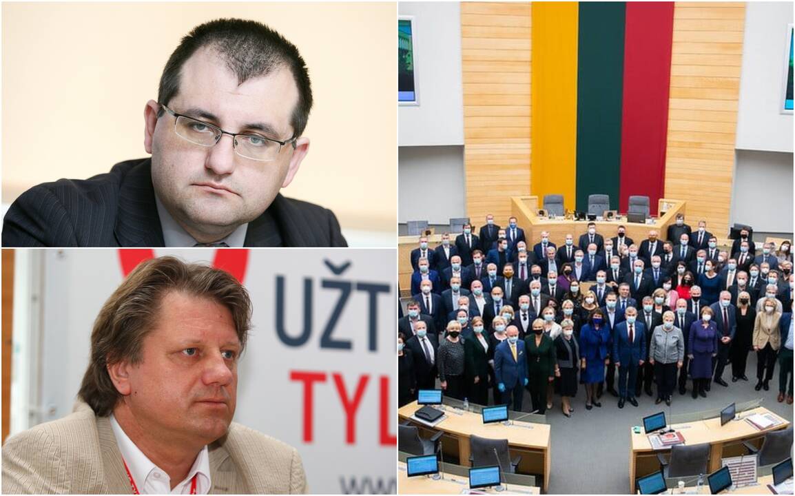 Vytautas Kasiulevičius ir Saulius Čaplinskas