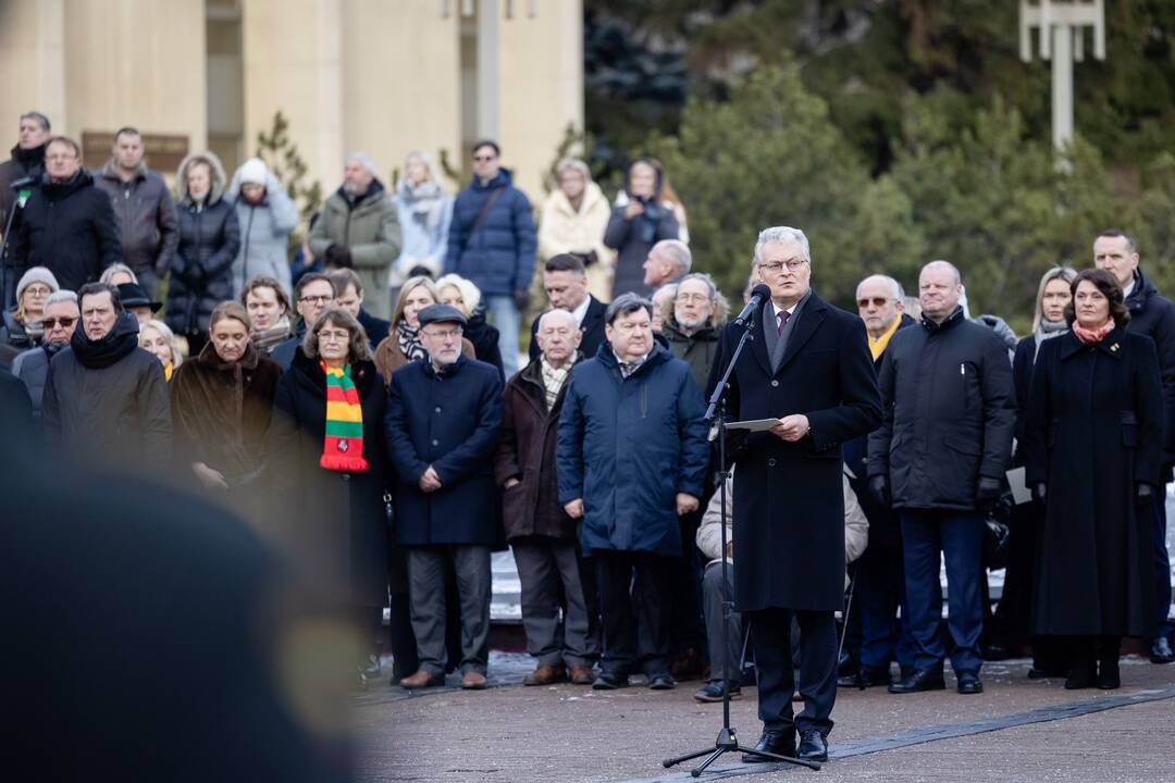 Iškilminga valstybės vėliavos pakėlimo ceremonija