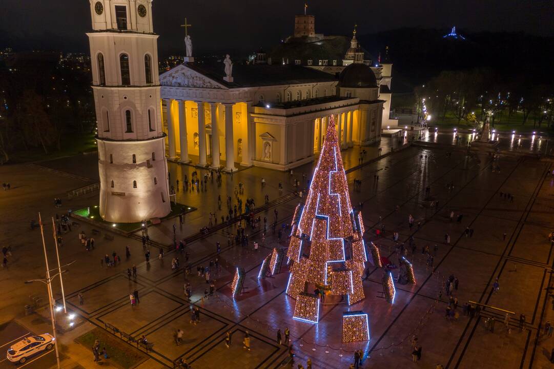 2020 m. Vilniaus Kalėdų eglės įžiebimas