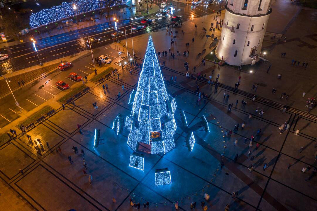 2020 m. Vilniaus Kalėdų eglės įžiebimas