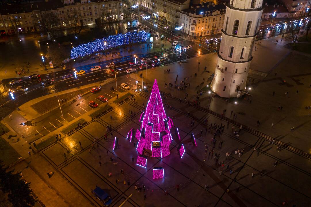 2020 m. Vilniaus Kalėdų eglės įžiebimas