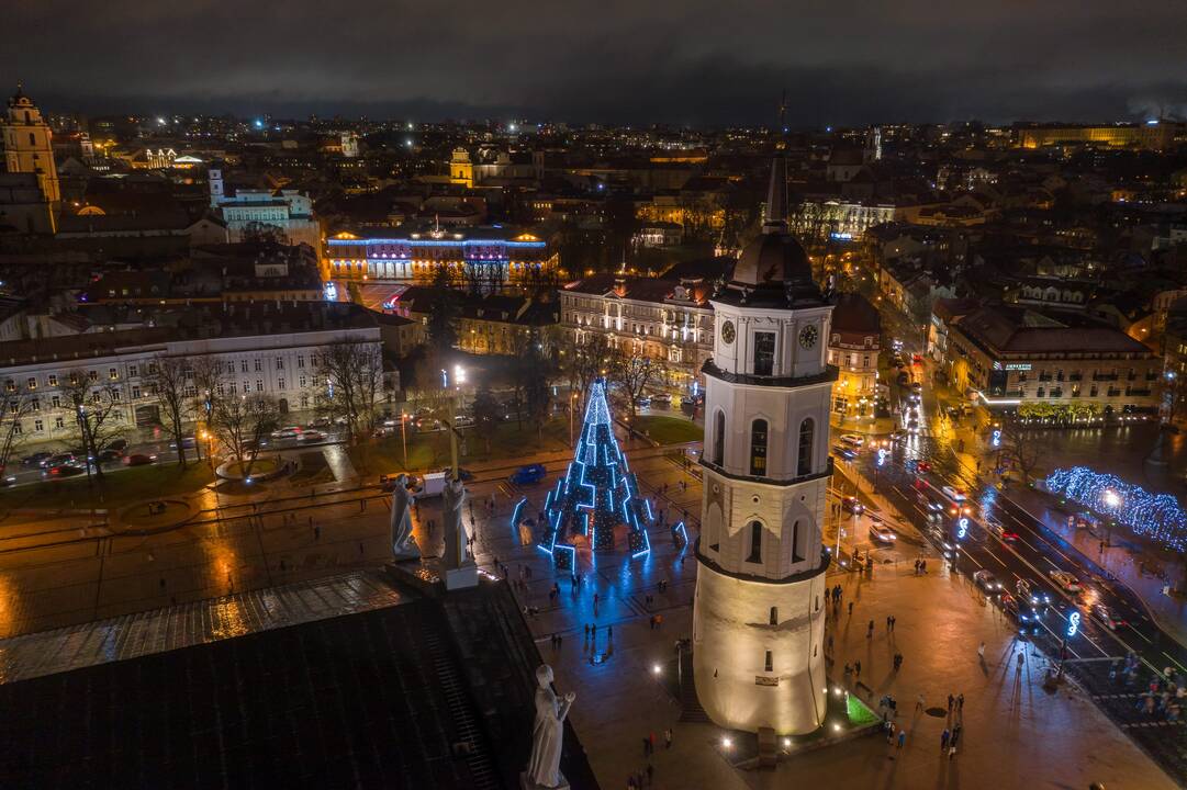 2020 m. Vilniaus Kalėdų eglės įžiebimas