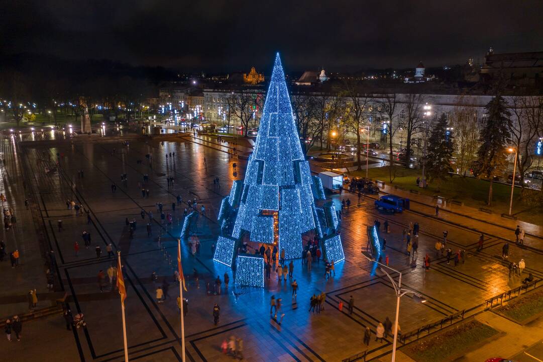 2020 m. Vilniaus Kalėdų eglės įžiebimas