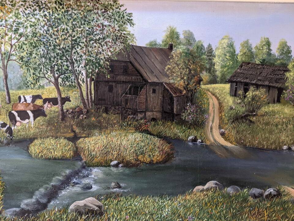 E. Adomaitienės paveikslai.