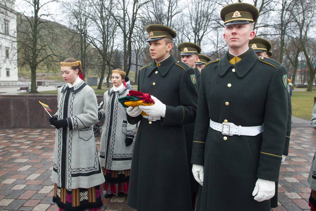 Vėliavos dienos ceremonija Vilniuje