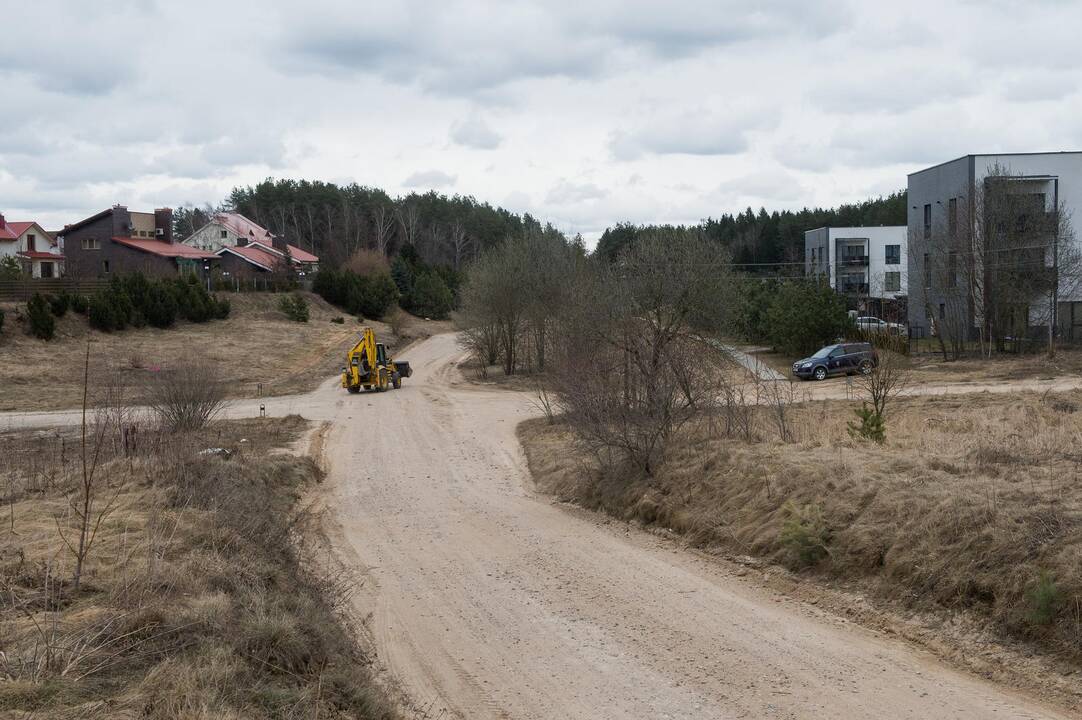 Naujoje sostinės gatvėje iškastas karo kirvis