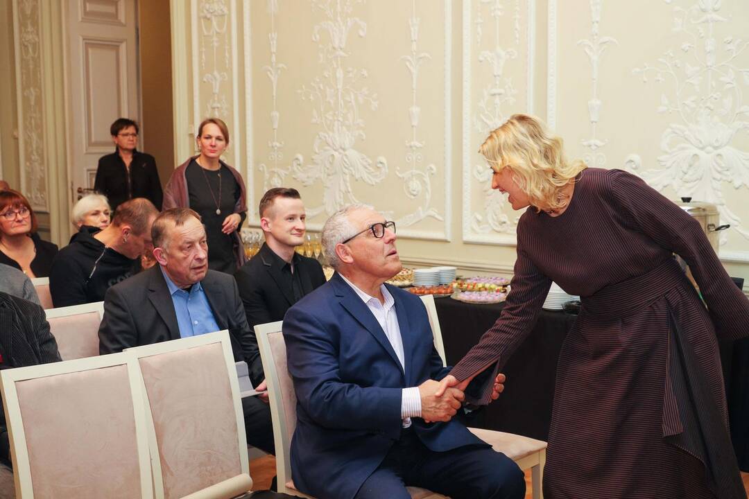 Kultūros ministerijoje įteiktos premijos