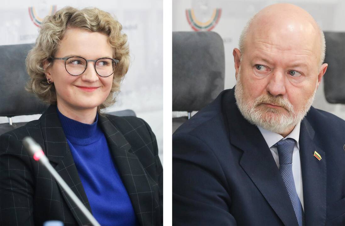Aušrinė Armonaitė ir Eugenijus Gentvilas
