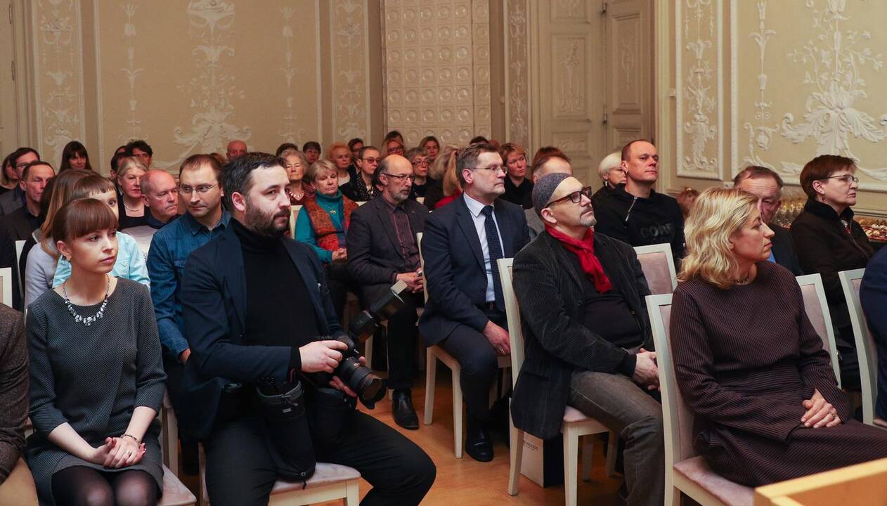 Kultūros ministerijoje įteiktos premijos