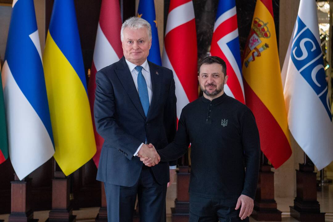 G. Nausėdos vizitas Ukrainoje