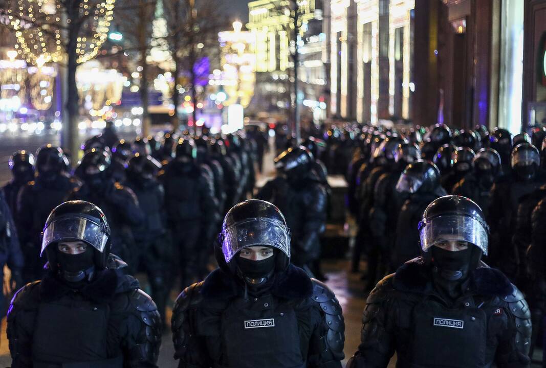 Rusijoje tęsiasi A. Navalno šalininkų protestai