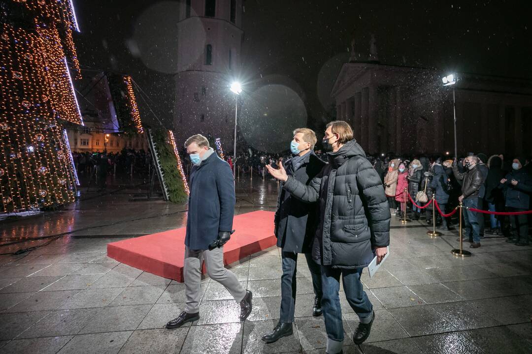 2020 m. Vilniaus Kalėdų eglės įžiebimas