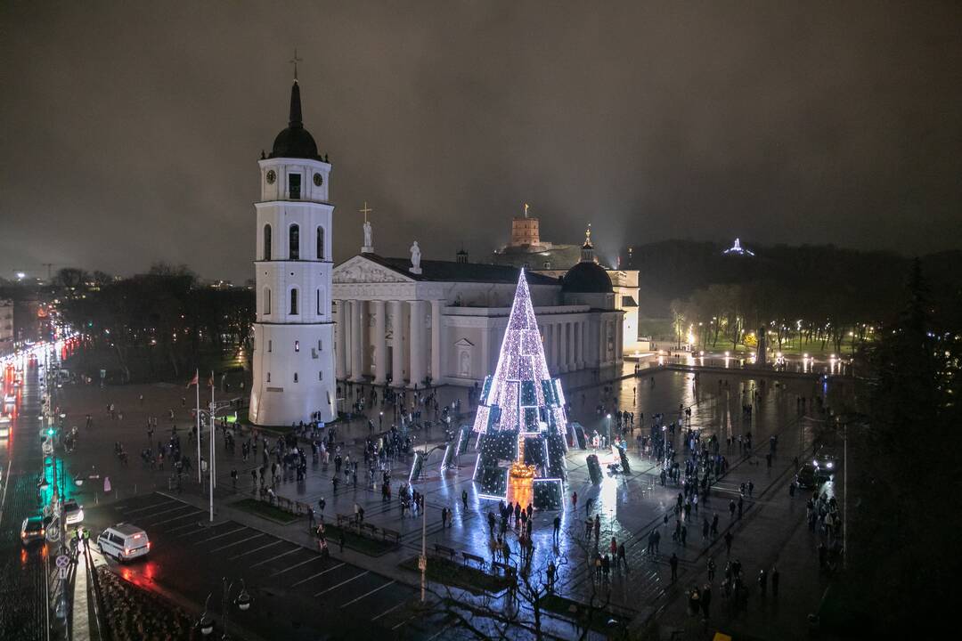 2020 m. Vilniaus Kalėdų eglės įžiebimas