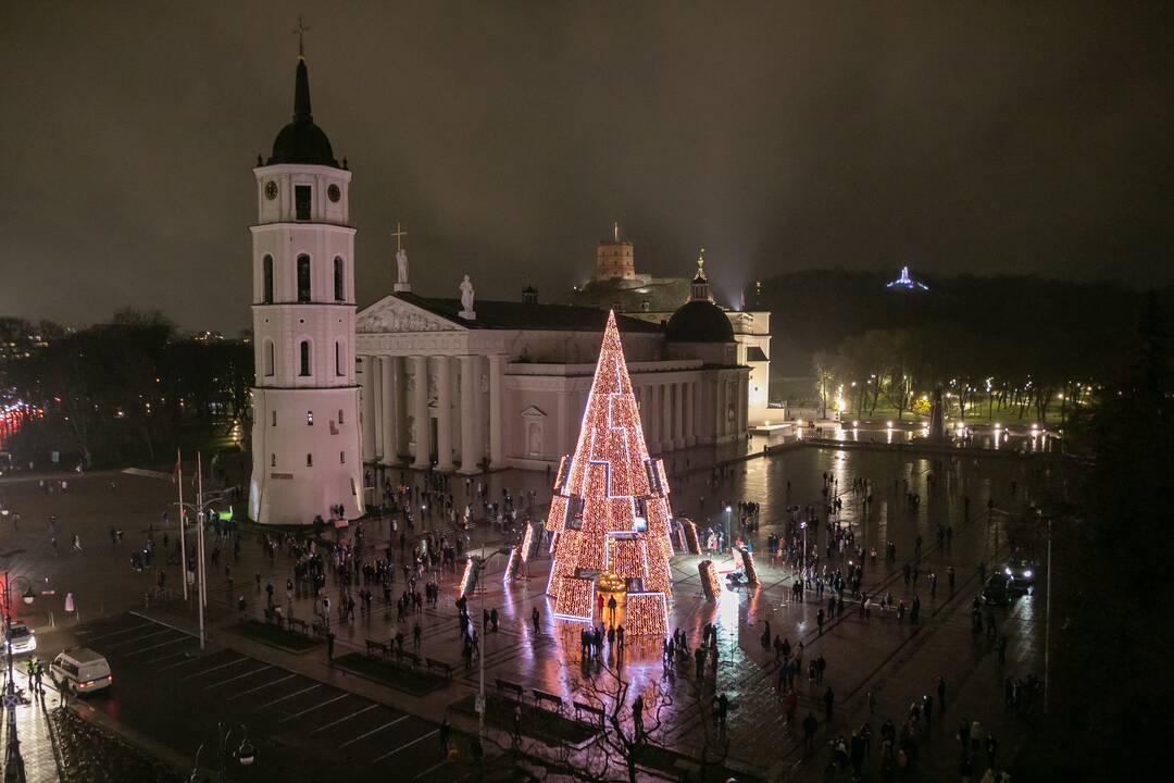 2020 m. Vilniaus Kalėdų eglės įžiebimas