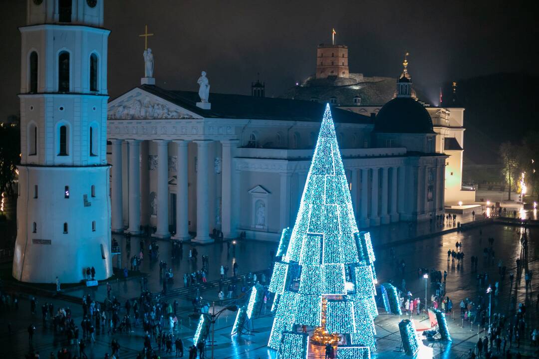 2020 m. Vilniaus Kalėdų eglės įžiebimas