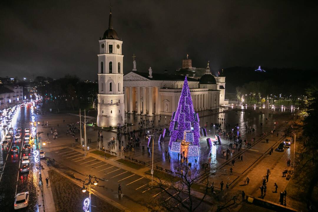 2020 m. Vilniaus Kalėdų eglės įžiebimas