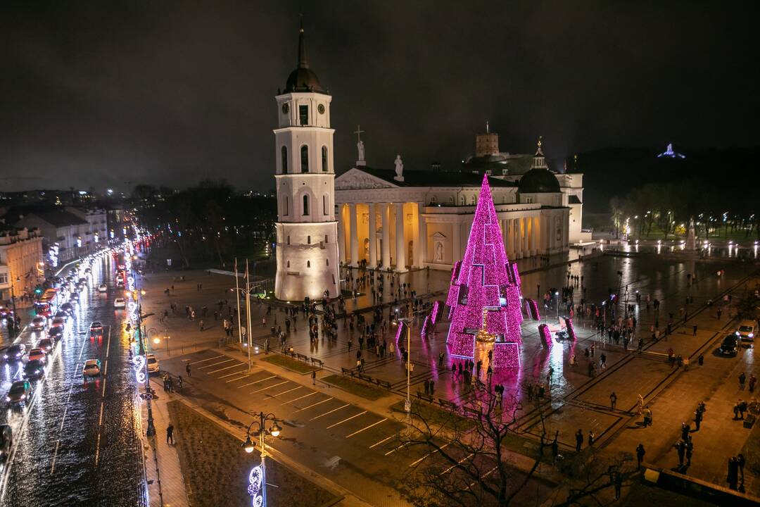 2020 m. Vilniaus Kalėdų eglės įžiebimas