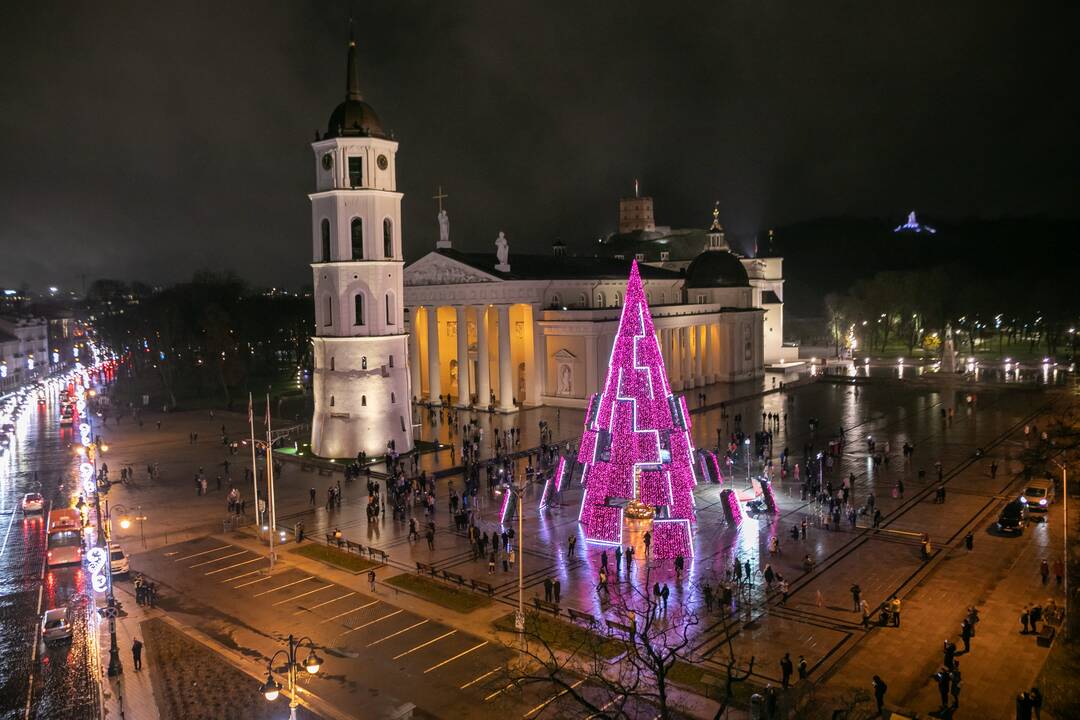 2020 m. Vilniaus Kalėdų eglės įžiebimas