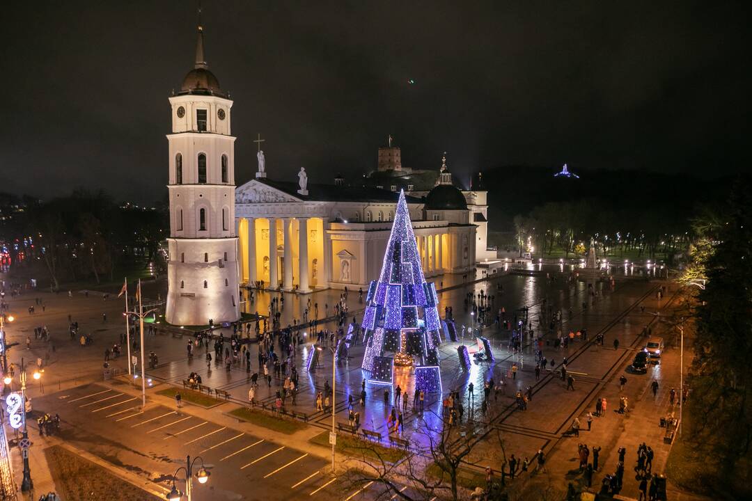 2020 m. Vilniaus Kalėdų eglės įžiebimas