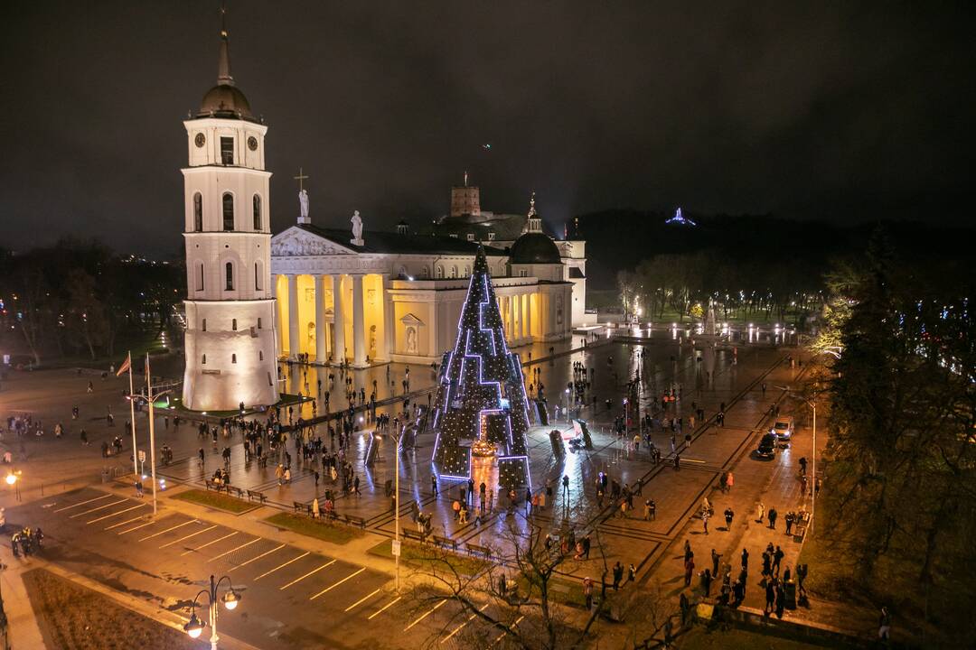 2020 m. Vilniaus Kalėdų eglės įžiebimas