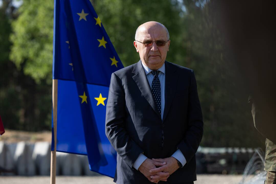Andrius Kubilius lankėsi Rūdninkų poligone
