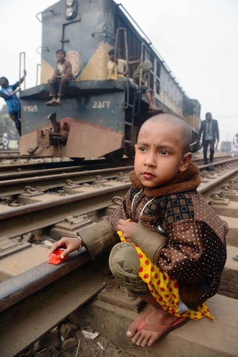 R. Požerskio fotografijų paroda „Bangladešo vaikai“