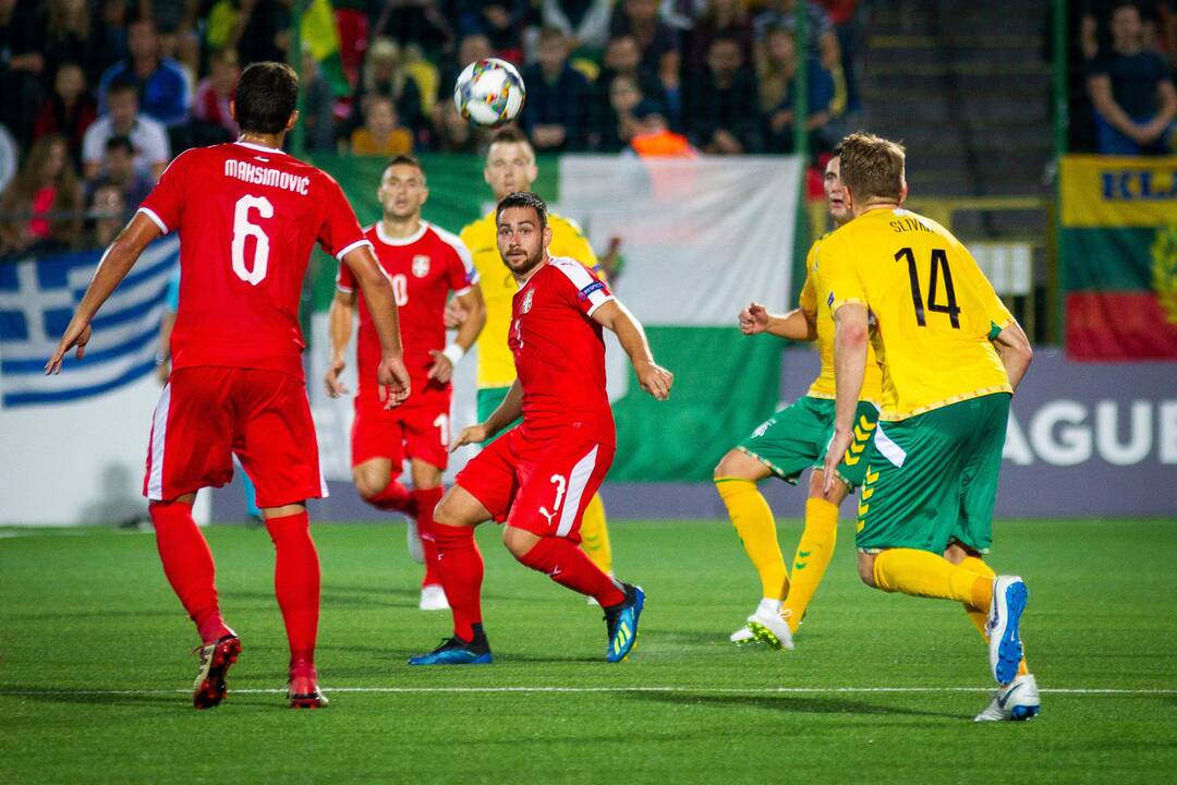 UEFA Tautų lyga: Lietuva - Serbija 0:1