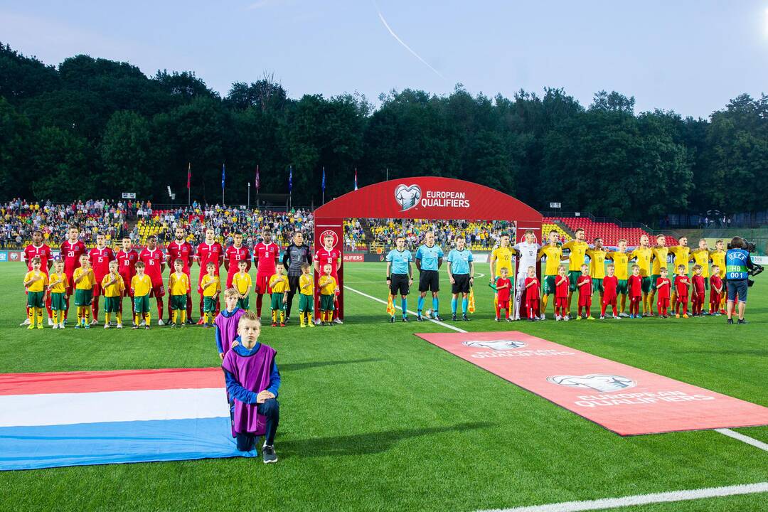 Europos futbolo čempionato atranka: Lietuva – Liuksemburgas 1:1