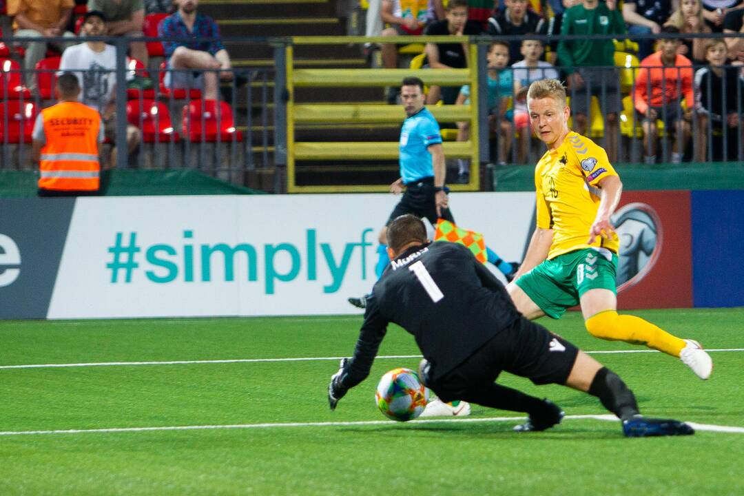 Europos futbolo čempionato atranka: Lietuva – Liuksemburgas 1:1