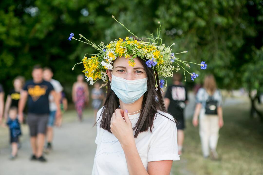 Joninių šventė Santakos parke