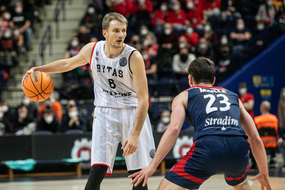 FIBA Čempionų lyga: „Rytas“ – Strasbūro IG 71:76