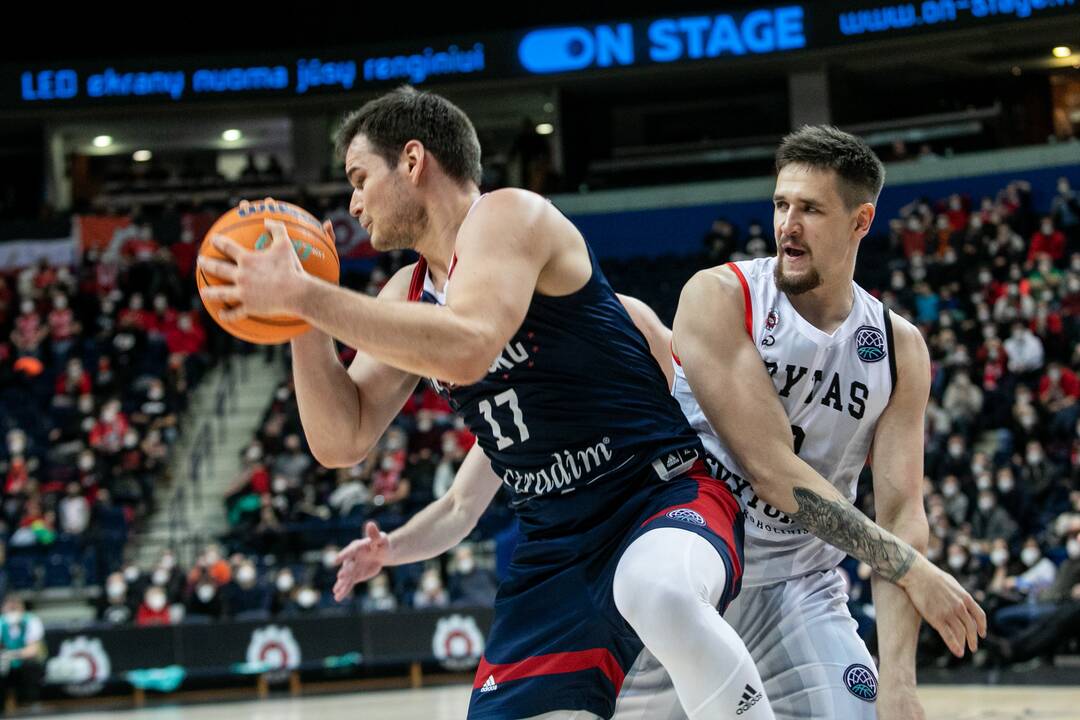 FIBA Čempionų lyga: „Rytas“ – Strasbūro IG 71:76