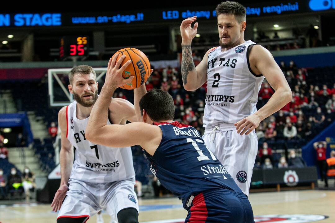 FIBA Čempionų lyga: „Rytas“ – Strasbūro IG 71:76