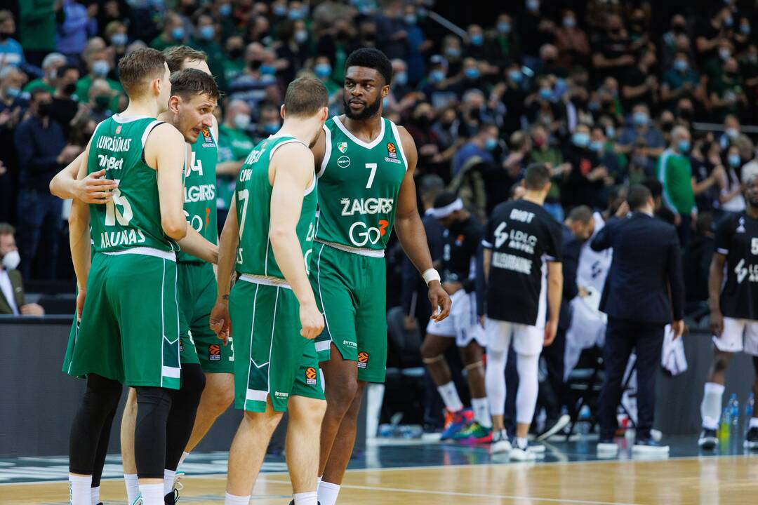 Eurolyga: Kauno „Žalgiris“ – Vilerbano ASVEL