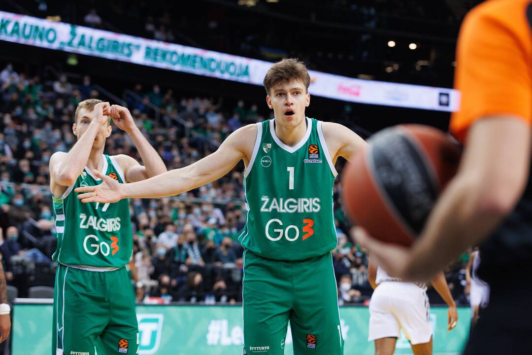 Eurolyga: Kauno „Žalgiris“ – Vilerbano ASVEL