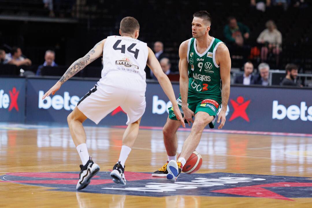 LKL ketvirtfinalis: Kauno „Žalgiris“ – Klaipėdos „Neptūnas“ 89:60