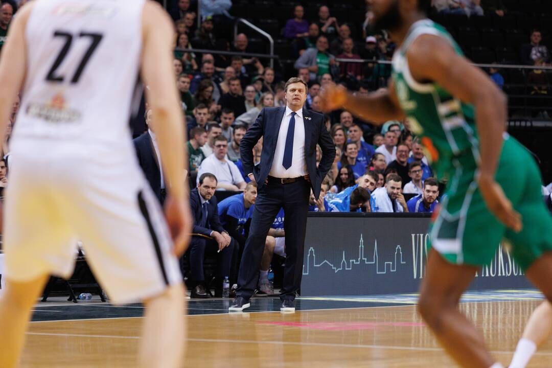 LKL ketvirtfinalis: Kauno „Žalgiris“ – Klaipėdos „Neptūnas“ 89:60