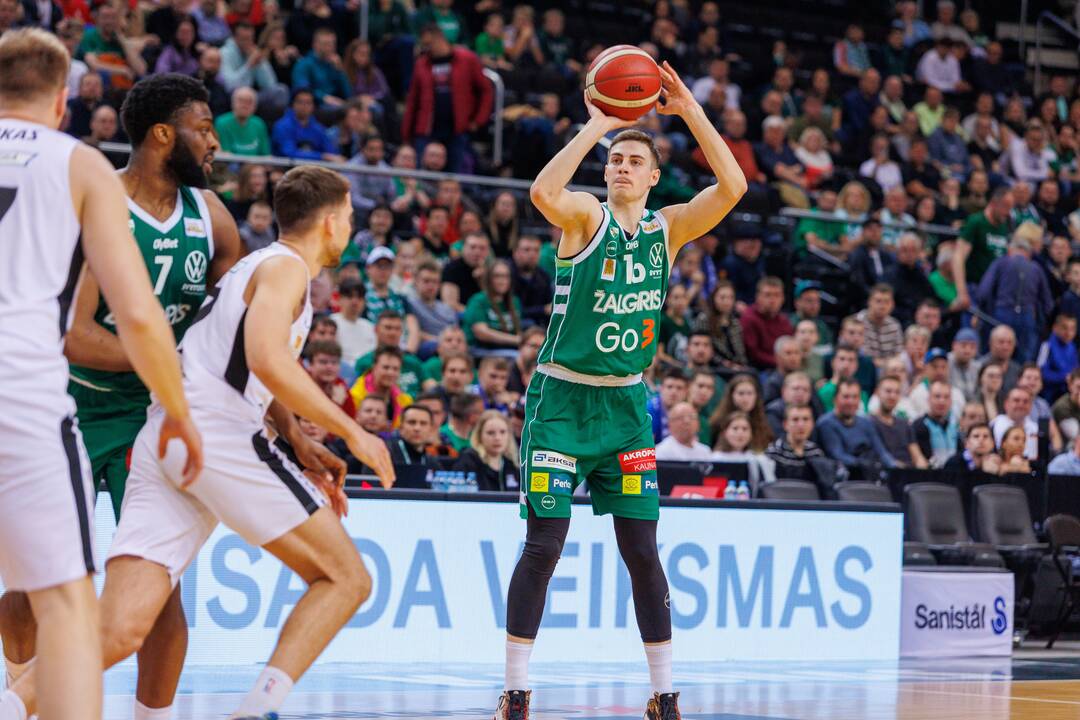 LKL ketvirtfinalis: Kauno „Žalgiris“ – Klaipėdos „Neptūnas“ 89:60