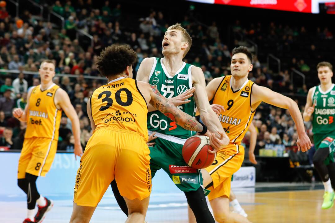 LKL mažasis finalas: Kauno „Žalgiris“ – „Šiauliai“ 85:70