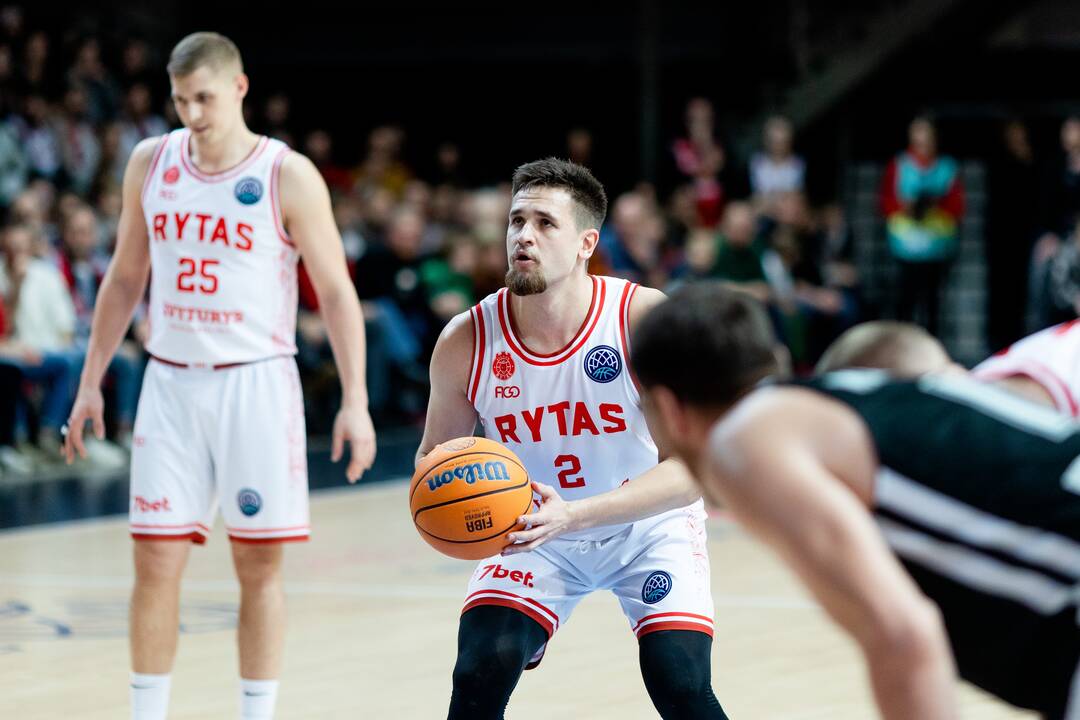 FIBA Čempionų lyga: Vilniaus „Rytas“ – Salonikų PAOK 85:62