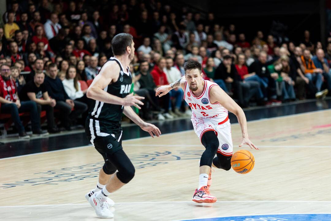 FIBA Čempionų lyga: Vilniaus „Rytas“ – Salonikų PAOK 85:62