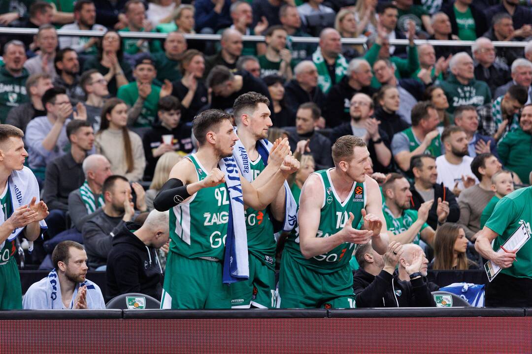 Eurolyga: Kauno „Žalgiris“ – Vilerbano ASVEL 85:67