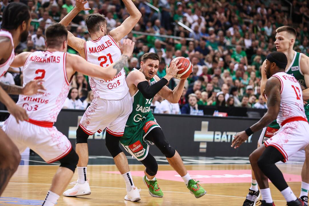 LKL finalas: Kauno „Žalgiris“ – Vilniaus „Rytas“ 95:80