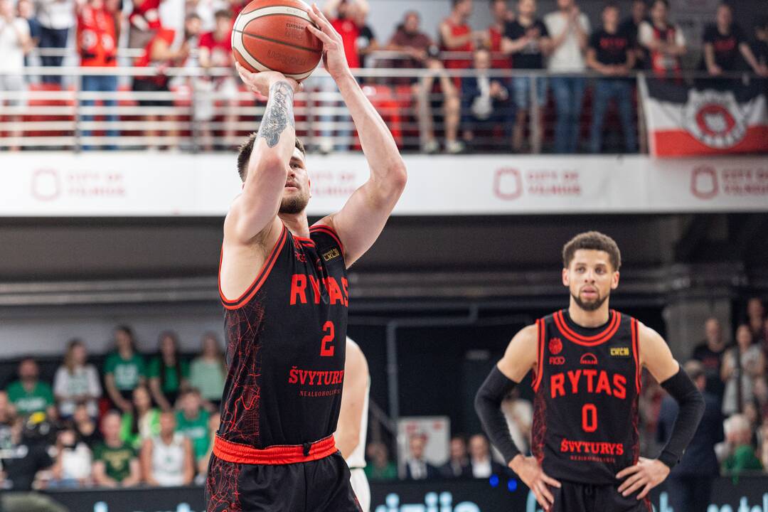 LKL finalas: Vilniaus „Rytas“ – Kauno „Žalgiris“ 69:68