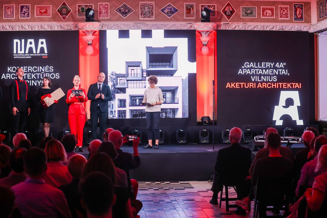 Nacionalinių architektūros apdovanojimų ceremonija 