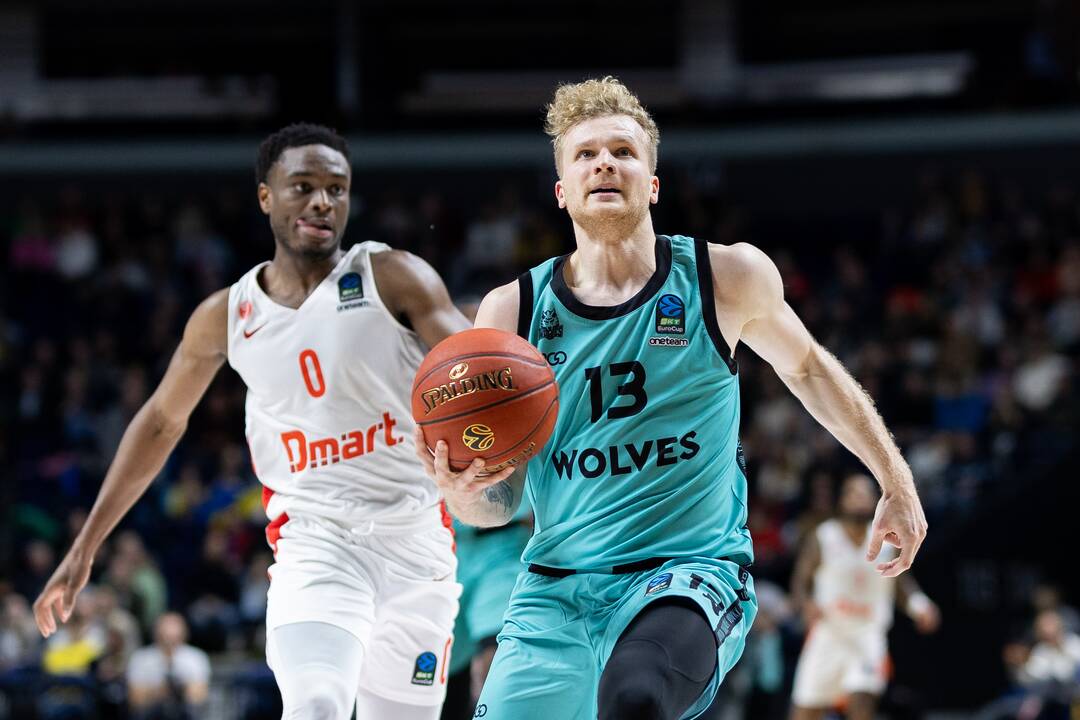 Europos taurė: „Wolves“ – „Prometey“ 85:71