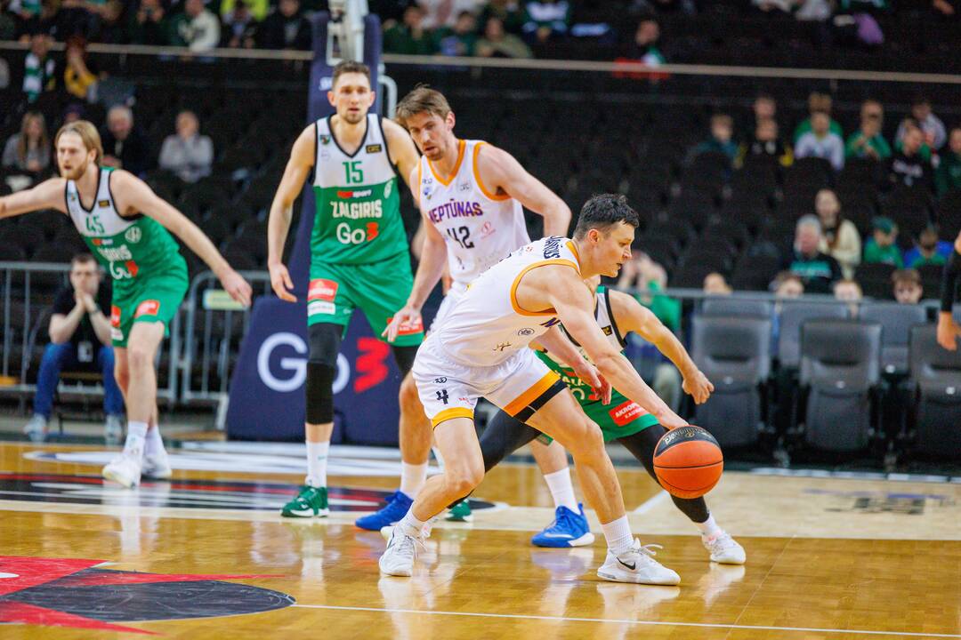 LKL: Kauno „Žalgiris“ – Klaipėdos „Neptūnas“ 76:88