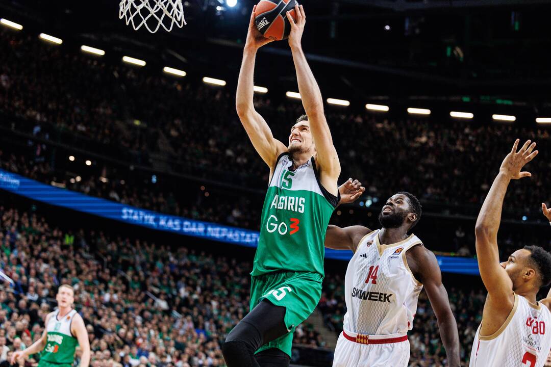 Eurolyga: Kauno „Žalgiris“ – „Monaco“ 79:83