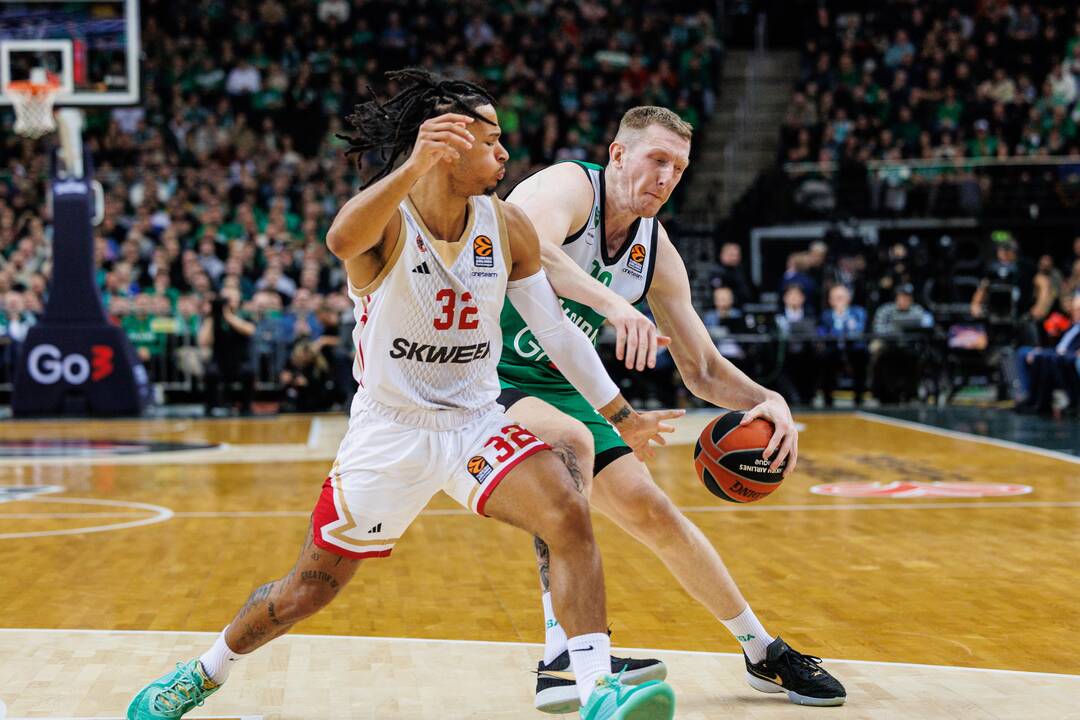 Eurolyga: Kauno „Žalgiris“  –  „Monaco“ 79:83